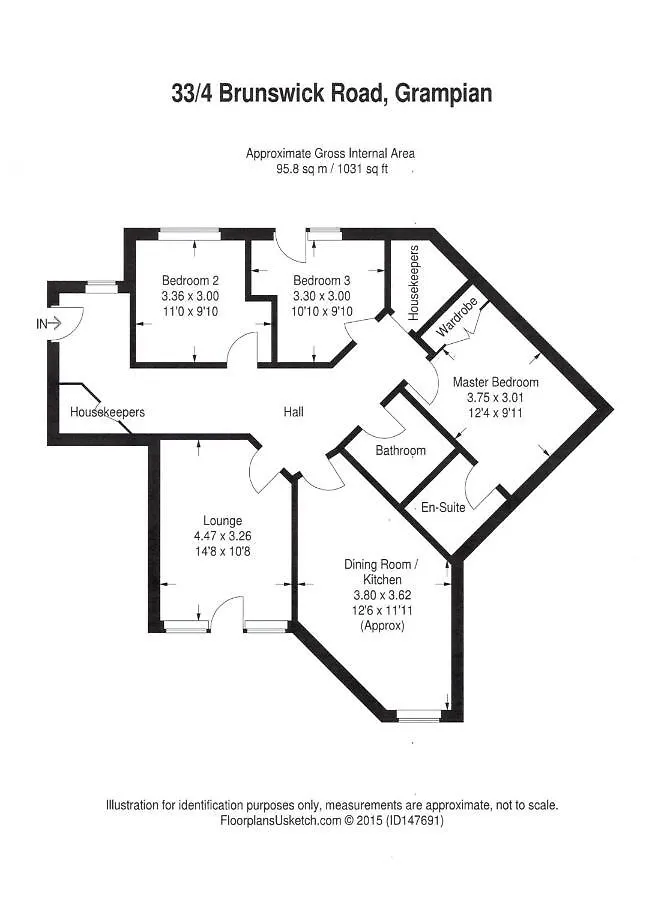 Brunswick Apartment Εδιμβούργο 0*,  Ηνωμένο Βασίλειο